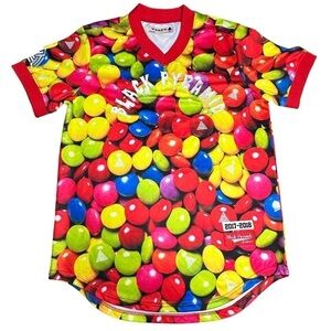 Black Pyramid mens short sleeve shirt colorful XL